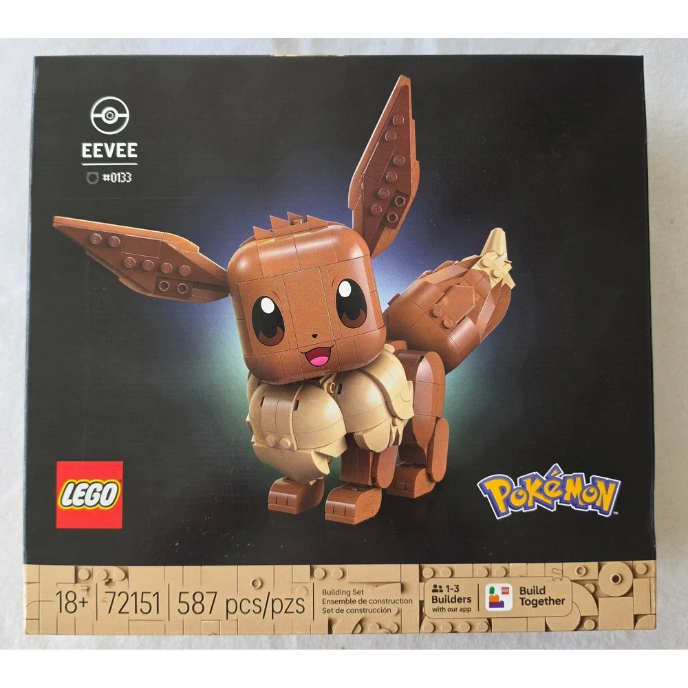 LEGO Pokemon Eevee 72151 Building Set 587 Pieces New Sealed